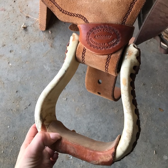 15 inch Billy Cook Saddle - Picture 6 of 6